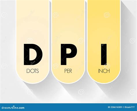 DPI - Dots Per Inch Acronym, Technology Concept Background Royalty-Free Stock Photography ...