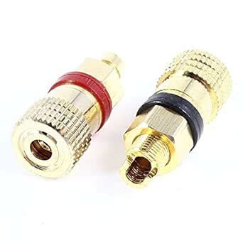 Alcoa Prime2 Pcs 8mm Thread Speaker Terminal Amplifier Banana Plug ...