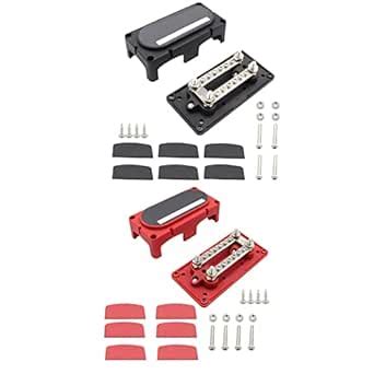 MERISHOPP 100A Bus Bar Power Distribution Block 12 Way for RV Boat ...