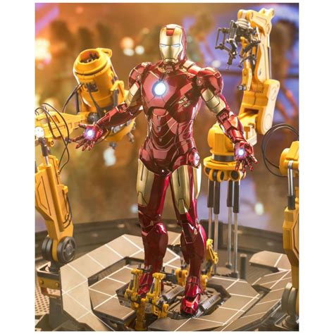 ZD Toys: Iron Man MK4 With Suit-Up Gantry - 7In Action Figure – Krazy ...