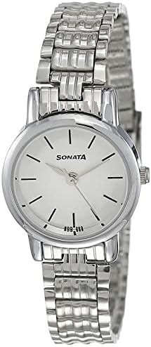 Sonata Silver Dial Analog watch For Women-8170SM02 : Amazon.in: Fashion