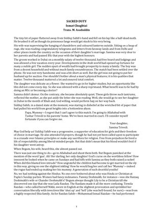 Land of the Free - Adwait Gaudo 1 Text 1: Comment on the textual ...