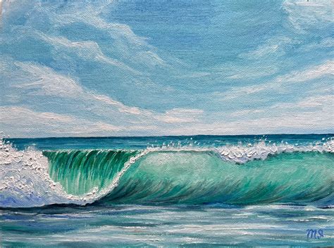 Ocean Waves Painting Wave Oil Painting S, Painting by Inna Martynenko | Artmajeur