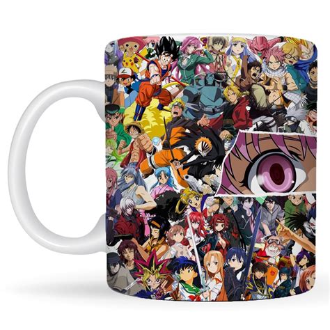 Buy Replix Anime Printed Coffee Mug, White Ceramic Milk Mug Anime ...