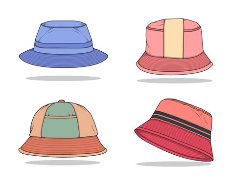 Bucket Hat Drawing Tutorial 的图像结果