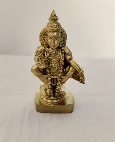 Buy PUJA CELEBRATIONS Lord Ayyappa Murthi Small Sabarimalai Iyyappa ...