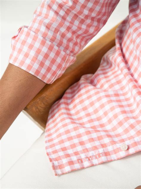Buy Coral Check Shirt | Dusky Pink Check Shirt for Men Online | Andamen