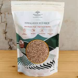 NATURALLY PAHADI High Altitude Himalayan Unpolished Red Rice | Rich in ...
