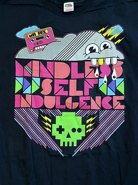 Vintage Mindless Self Indulgence T-Shirt Alternative ElectoPunk NYC 2XL ...