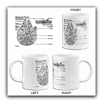 Buy Star Wars - Millennium Falcon - Blueprint Mug Online at Lowest ...