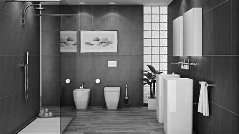 decorating ideas for gray and white bathroom