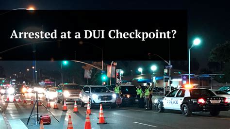 Image result for DWI Checkpoint Arrest