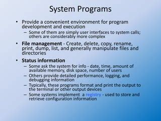 Image result for OS System Program
