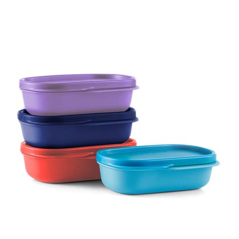 Tupperware Plastic My Lunch Inner Container 4Pc (Multicolour), 120Ml ...