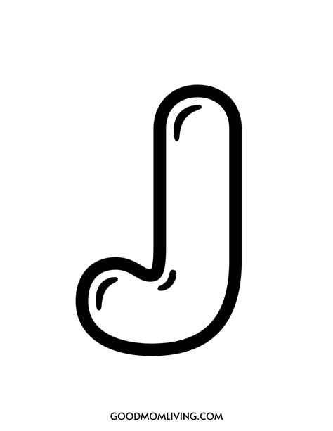 Free Bubble Letter K Printable for Kids' Crafts - Good Mom Living