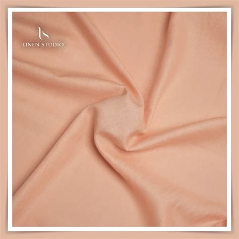 Burgoyne Premium Linen 70 Lea - Melon Orange (Last few mtrs) – Linen Studio
