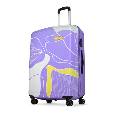 SKYBAGS PARADISE HARD CASE LARGE CHECKIN LUGGAGE TROLLEY BAG VIOLET ...