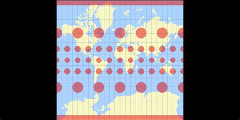 Peters Projection Map vs Mercator 的图像结果