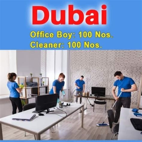 Office Boy & Cleaners Jobs In Dubai, Abu Dhabi, Sharjah (UAE) 2024 ...