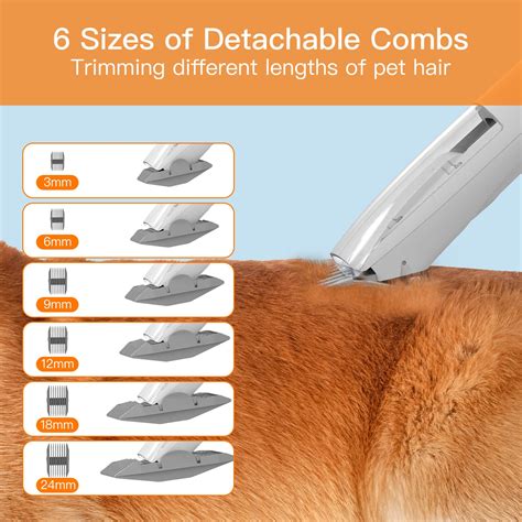 Snapklik.com : Dog Grooming Vacuum, Dog Grooming Kit,12000Pa Strong Pet Grooming Vacuum For Dogs ...