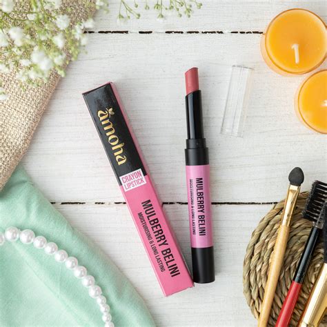 Amoha Crayon Lipstick - Mulberry Belini – Green Pharmacy Store