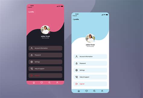 Image result for Profile App UI Design
