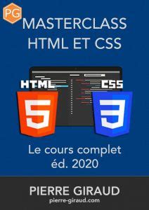 Image result for Cours HTML CSS Pierre Giraud