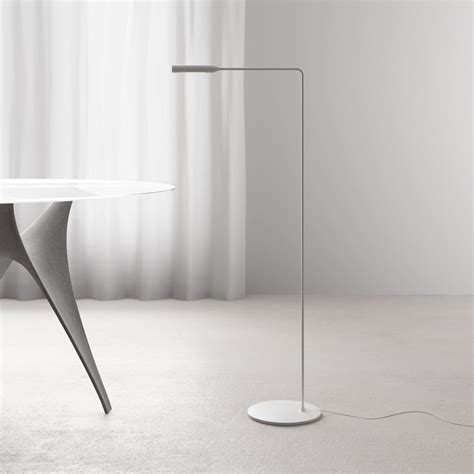 Lumina Flo Lounge Floor Lamp in Brushed Nickel by Foster+Partners For ...