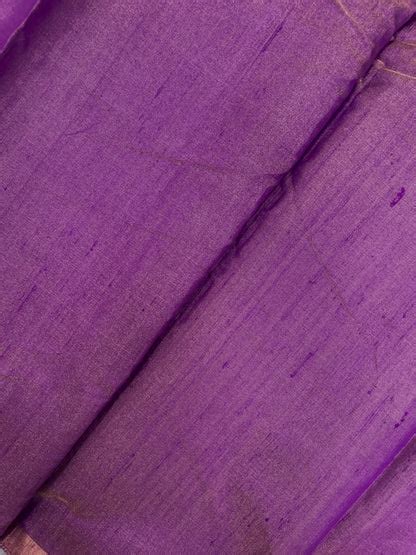 Amazing Exclusive Purple Color Pure Raw Silk Fabric – banaraswala.fabric
