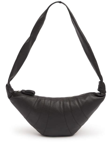 Medium croissant grain leather bag - Lemaire - Women | Luisaviaroma