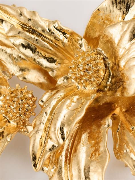 Buy Gold Tone Flower Brooch from Next India