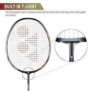 Buy Yonex New Muscle Power Series MP 55 Badminton Racquet (Graphite, G4 ...