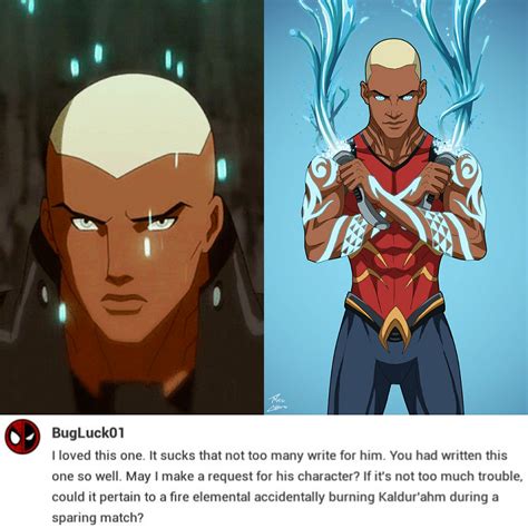 Young Justice One Shots / Imagines - Kaldur || Fire - Wattpad