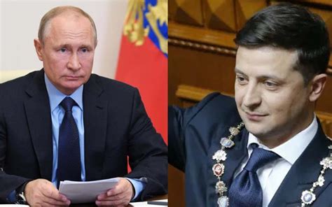 Ukraine's President Volodymyr Zelenskyy calls on Putin to meet as ...
