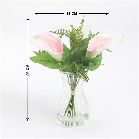 Buy Gloria Artificial Lotus Sticks in Glass Jar - 26 cm from Home ...