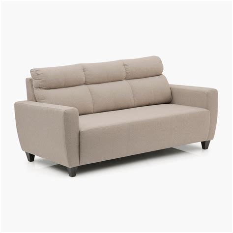 Buy Helios Emily Fabric 3+2 Seater Sofa Set - Beige and Brown from ...