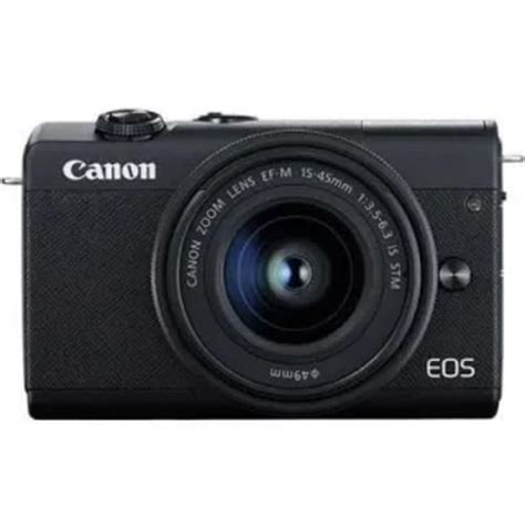 Canon EOS M200 (EF-M 15-45mm f/3.5-f/6.3 IS STM Kit Lens) Mirrorless ...
