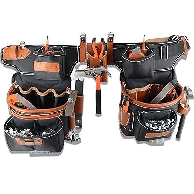 Mens leather tool belt, Leather tool pouch, Framer India | Ubuy