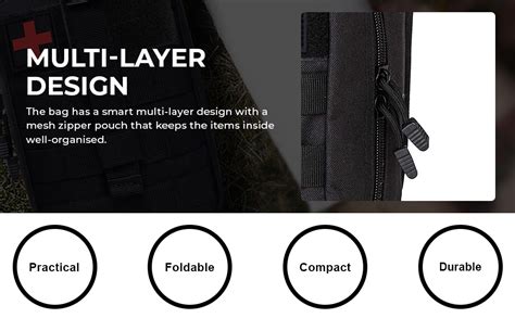 Buy PROBEROS Nylon First Aid Box For Medical Emergency Kit, Heavy Duty ...