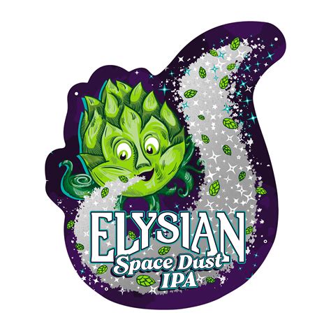 Space Dust Metal Sign – Elysian Brewing Company
