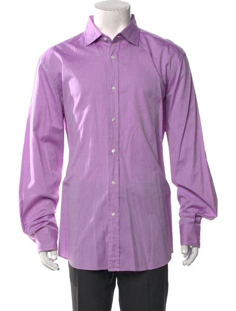 Ralph Lauren Purple Label Long Sleeve Shirt - Purple Dress Shirts ...