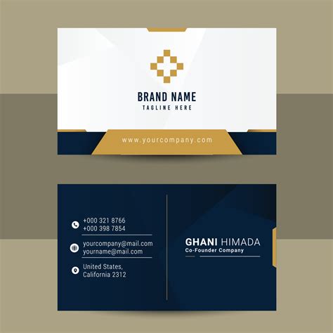 Business Card Design Front and Back 的图像结果