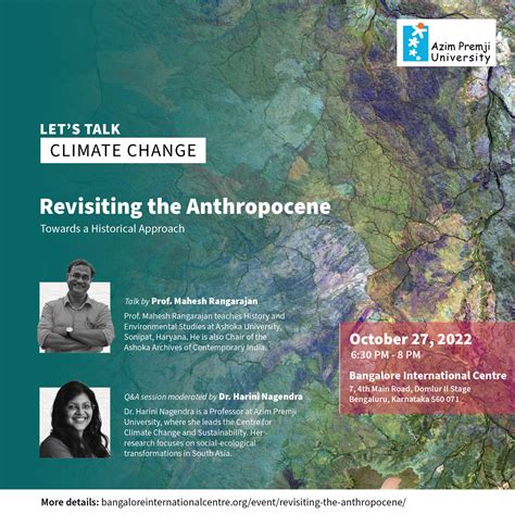 Let's Talk Climate Change | Revisiting the Anthropocene: Towards a ...