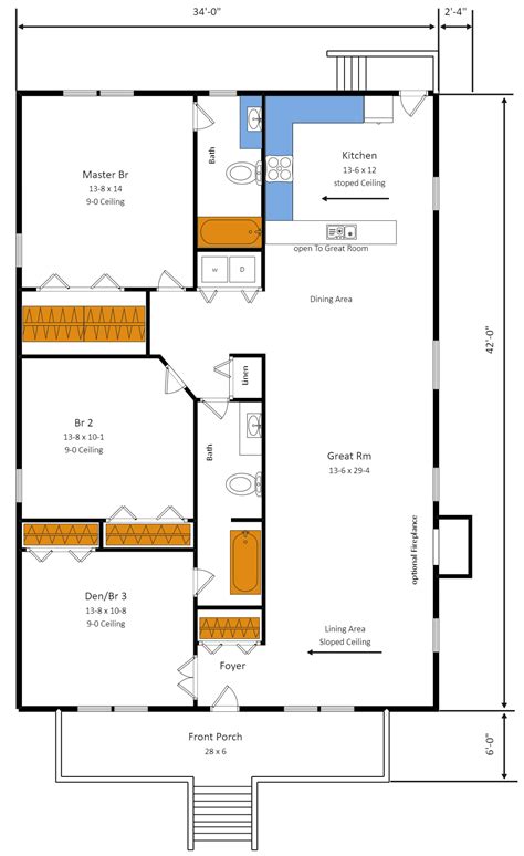 Best Layout For A Rectangular House at Jesse Gisborne blog