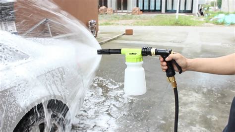 Low Pressure Adjustable Snow Foam Lance/car Washer Spray Gun Car Wash - Buy Spray Gun Car Wash ...