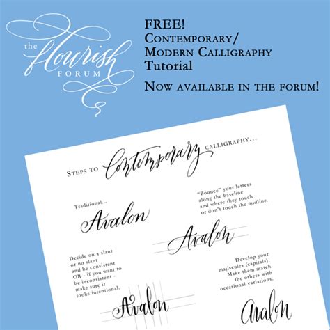 Image result for Modern Calligraphy Tutorial