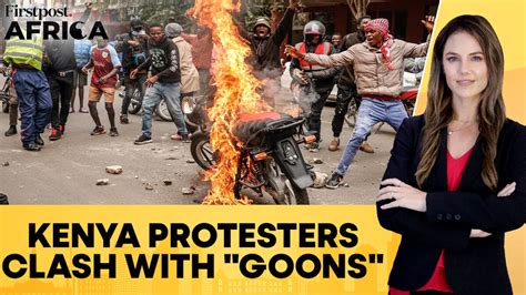 Kenya: Protesters Clash With Armed Motorcyclists Allegedly Backed By ...