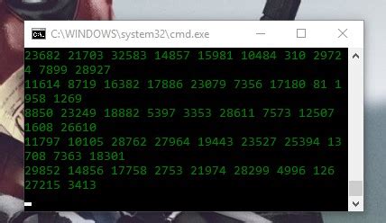 Matrix Effect in Notepad 的图像结果