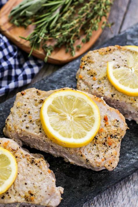 Lemon Pepper Pork Chops Recipe- Stove Top, Grill and Oven Instructions!