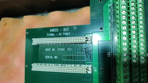 Varco Bus 87890 Rev C Signal DC Power CR1 PCB Assembly – S N Marine